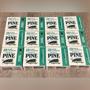 (Pack of 12) Duke Cannon Bar Soap Illegally Cut Pine 5oz Each USA Made Christmas